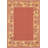 Wegener Floral Terracotta Natural Indoor Outdoor Area Rug-1838570184