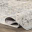 Modern Abstract Power Loom Beige Rug-755631942