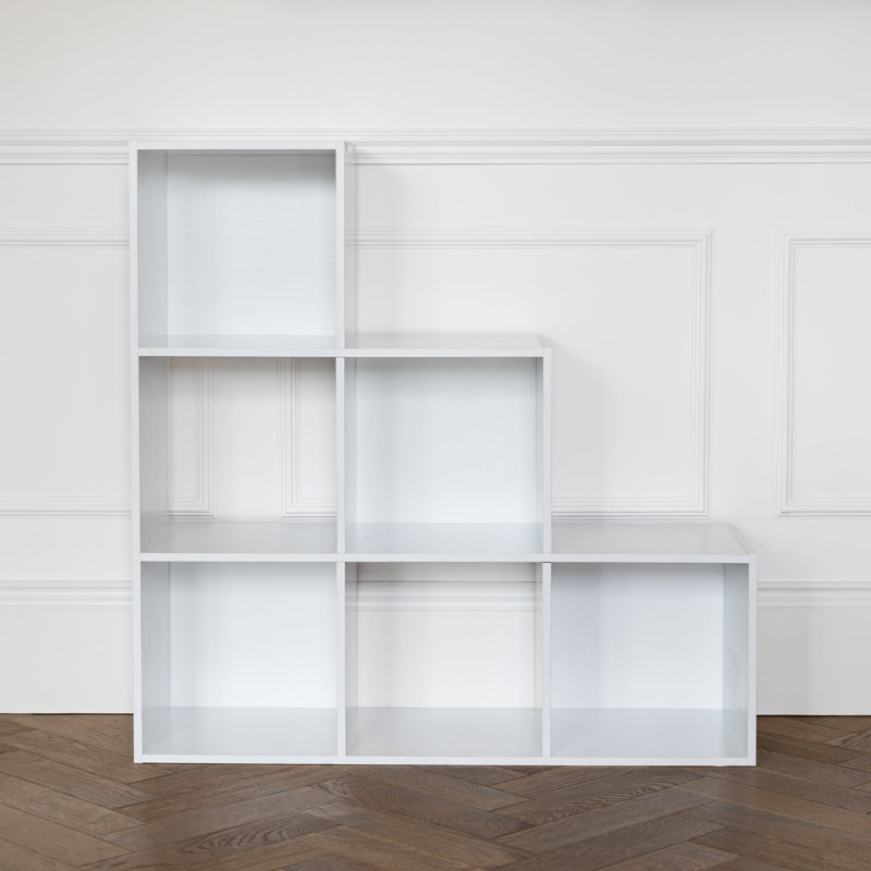 Northville 91cm H x 91cm W Cube Bookcase, No Basket