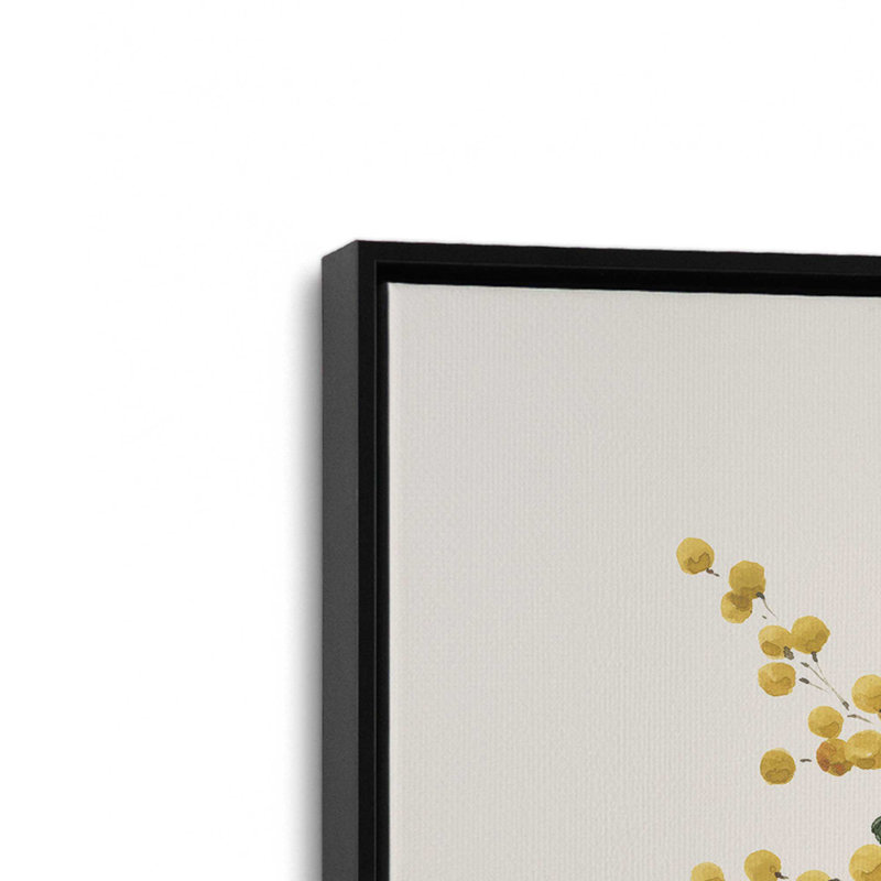 Impression sur toile Summe, Noir, Impression encadrée sans passe-partout, H 13,5 po x l 13,5 po