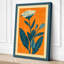 Bloom in Orange Botanical - Wrapped Canvas-909382599-909382640
