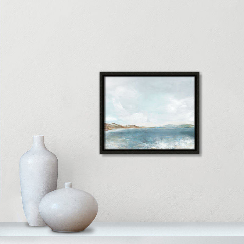 Echoes in Blue - Landscape Version Print par PI Studio, Espresso, H 9,5 po x l 11,5 po