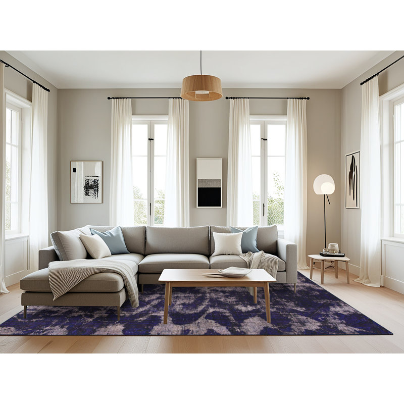 Tapis abstrait moderne 1156, Rectangle 8 pi x 12 pi