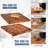 Howard End Grain Acacia Solid Wood Cutting Board - Reversible Extra Large Butcher Block with Juice Groove and Easy Grip Handle for Chopping, Serving, and Meal Prep-111651269