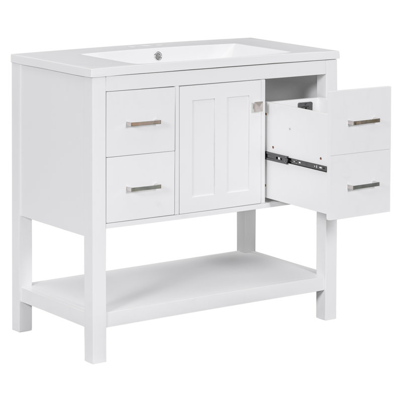 36'' Single Bathroom Vanity Base Only