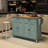 54.3" Solid Wood Countertop Kitchen Cart With Spice Rack & Towel Rack-721216829