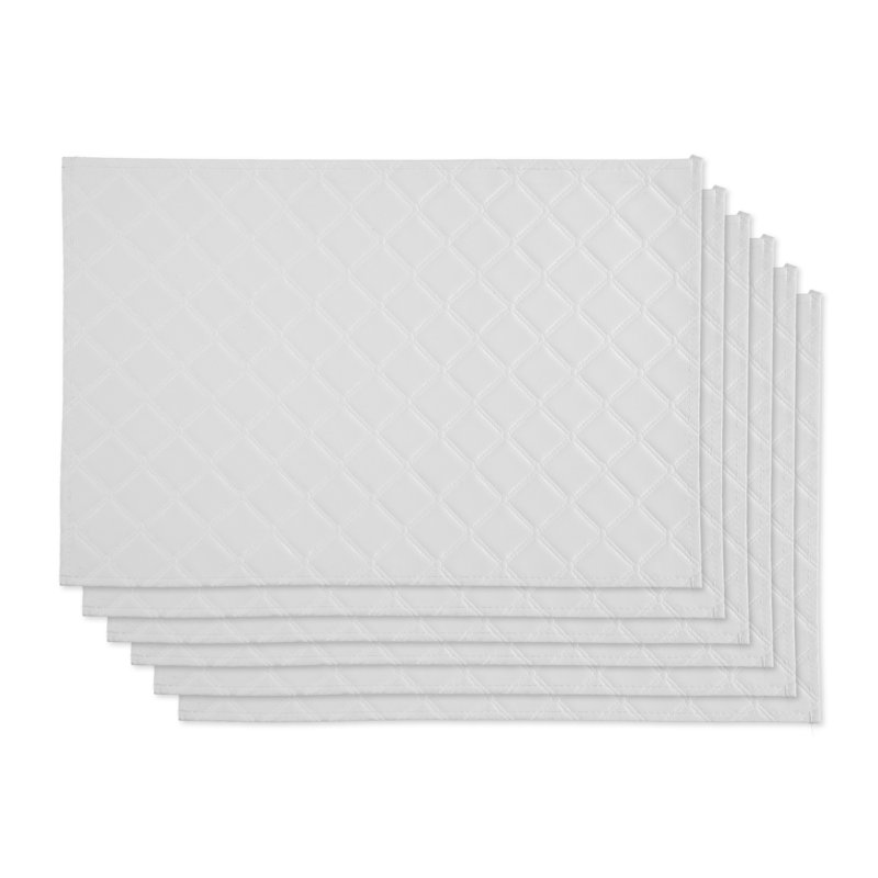 Napperon Buariki Pef, Blanc