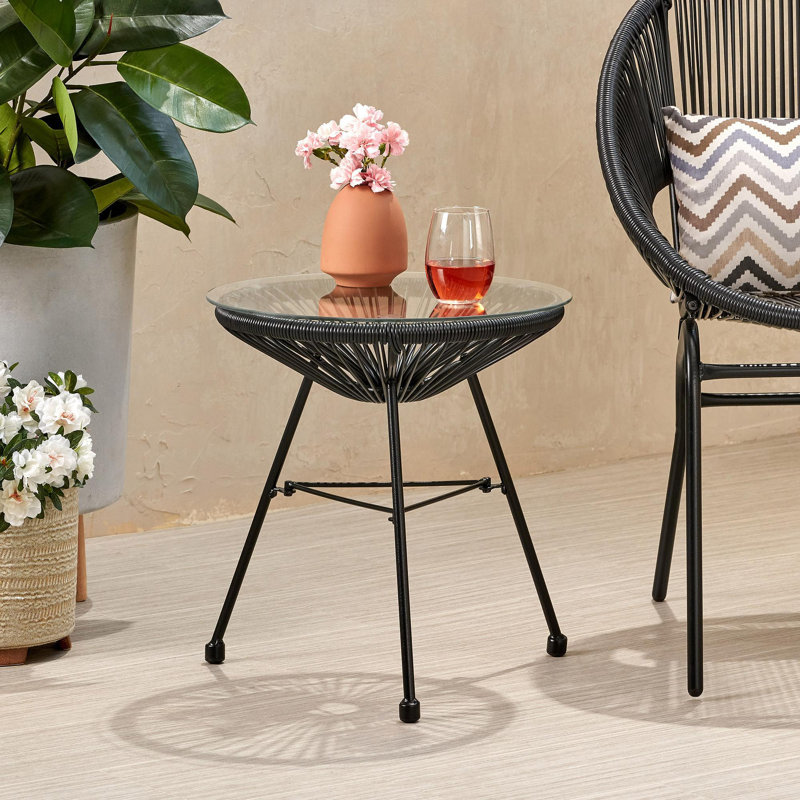 Table d'appoint NUSA, Noir