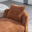 Banc en chenille moderne avec accoudoirs et traversins pour plusieurs pièces-128632893