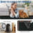 Outdoor Area Rug, Casual Design with Striped Border, Stain Resistant Durable Mat for Patio, Balcony, Bedroom, Living Room, Dining Room, Bathroom-489525007-489524993