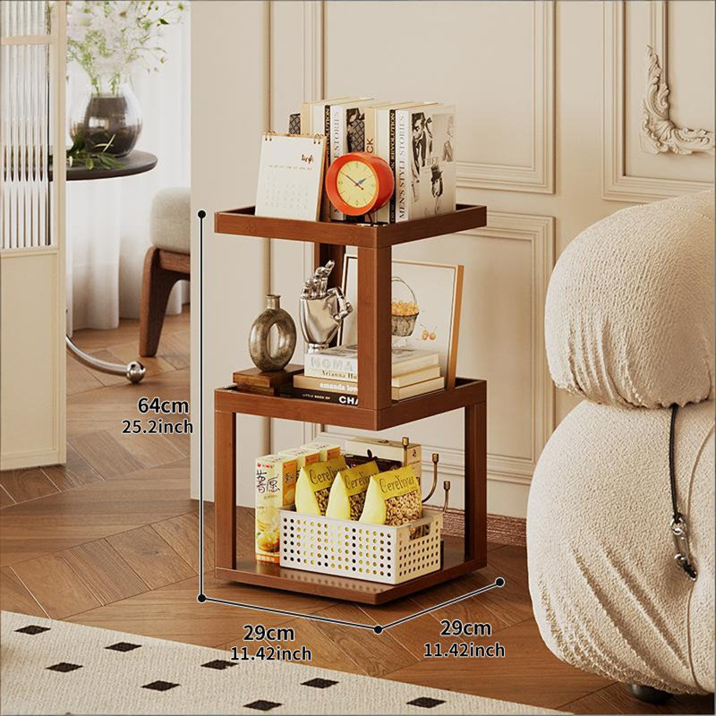 29cm W Bamboo Shelving Unit