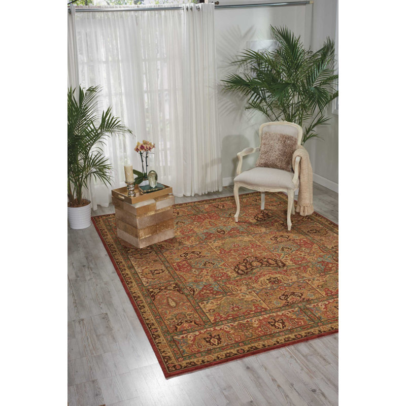 Ikat Indoor Rug, Rectangle 8'3" x 11'3"