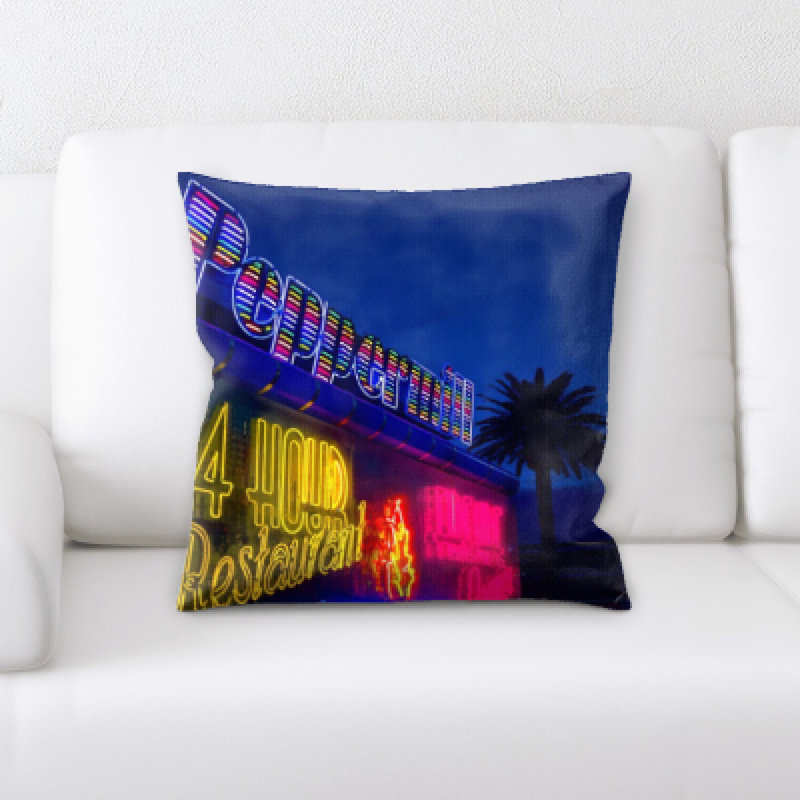 Microsuede Throw Pillow