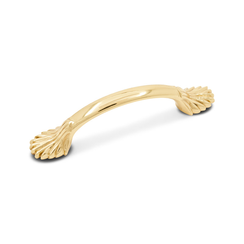 CP Series 3" Center to Center Arch Pull, Polished Brass