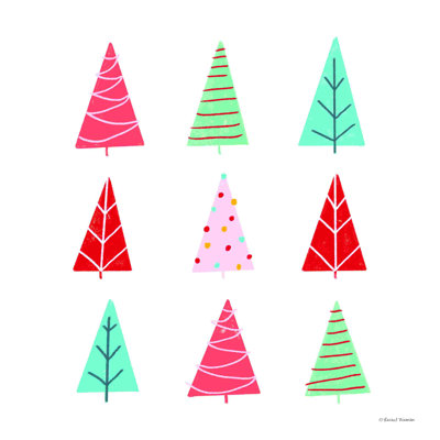 Arbres de Noël ludiques