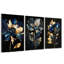 3 Piece Wrapped Canvas Print