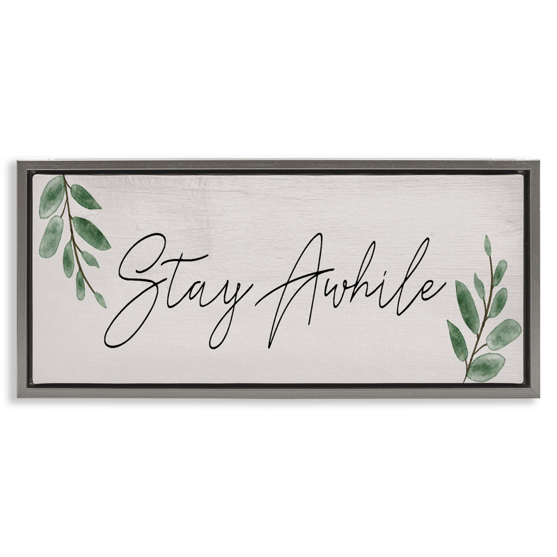 Restez en temps avec le cadre flottant à branches de plantes, design par Lil 'Rue, H 11 po x l 25 po
