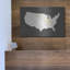 «Marble Gold USA Map» par Seven Trees Design-797726209