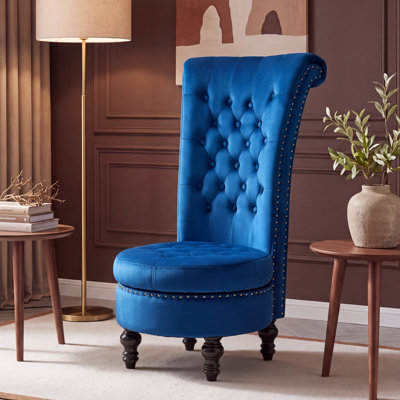 Jairaj Velvet Accent Chair