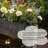 Outdoor Cascading Freestanding Flowing Fountain, 49.2" H Indoor Waterfall Fountains with Pump LED Lights Cobbles