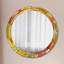 Huldar Glass Flat Wall Mirror