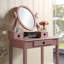 Ensemble coiffeuse et tabouret de maquillage-1705191846