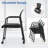 Conference Chairs Set Of 4 Stackable Office Guest Mesh Chair Waiting Room Wheels