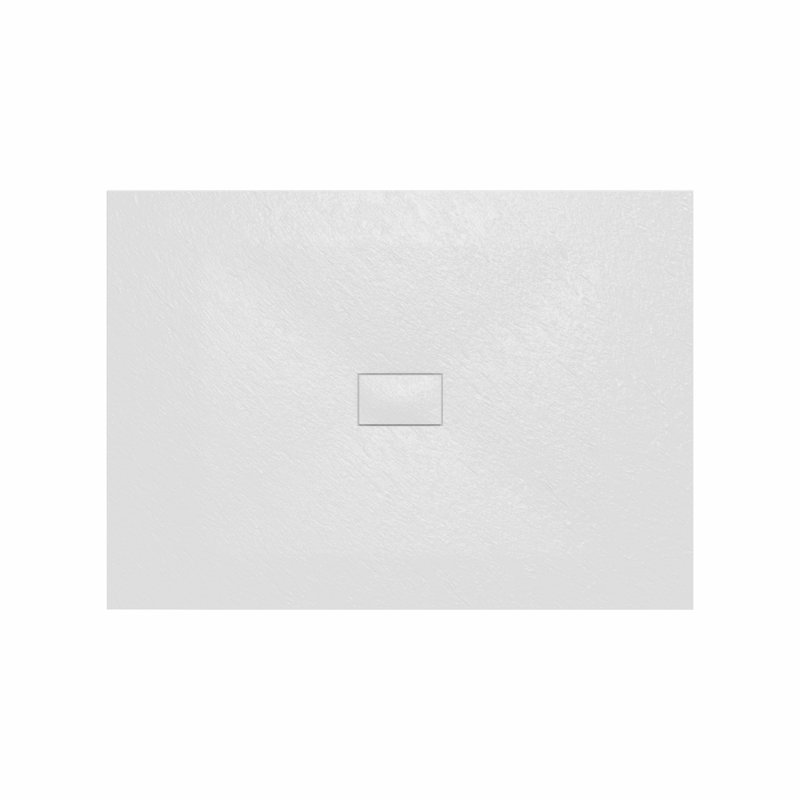 Bozidar W 32mm D Rectangle Shower Tray, 140cm H x 100cm W x 3.2cm D, White