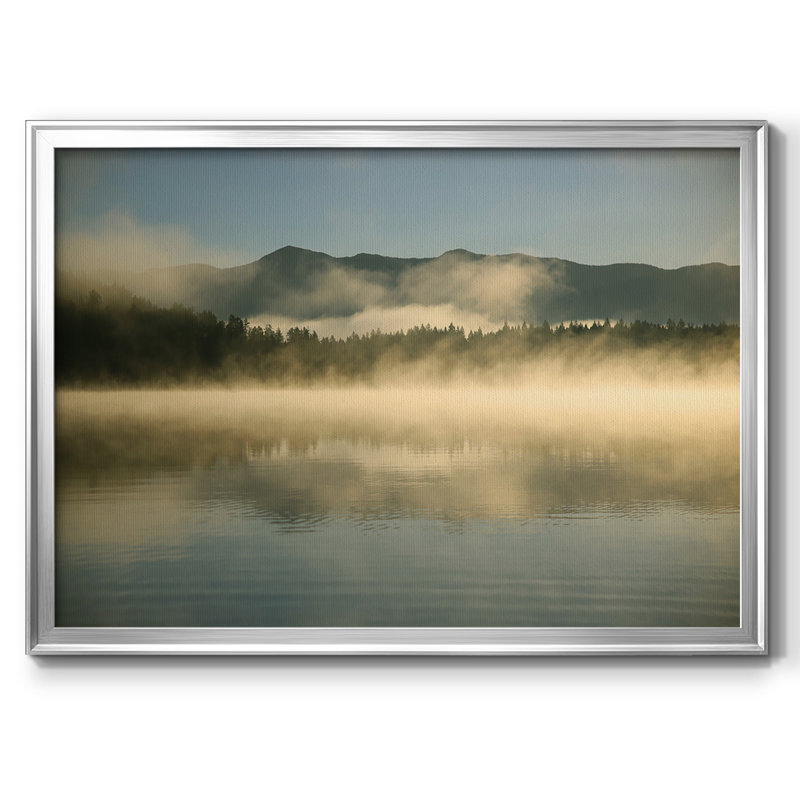 " Dockside Views ", 18" H x 26" W x 1.5" D, Silver
