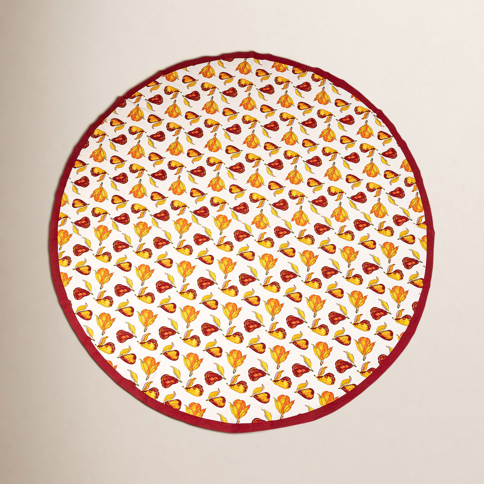 Carla Floral Tablecloth, 70" Round