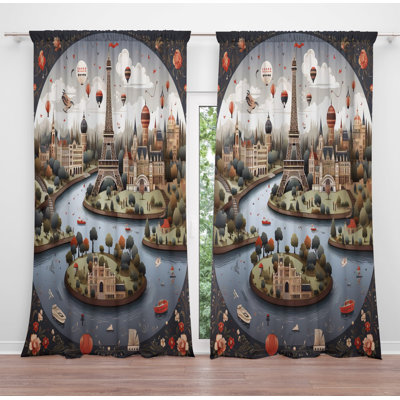 Ahrent Room Darkening Curtain Pair