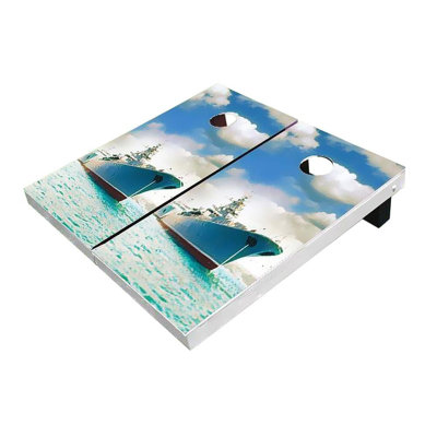 Planches de cornhole pour bateau 2 'x 3'
