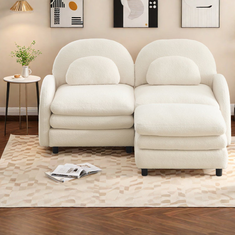 Canapés modulaires Cloud Comfort, canapé modulaire moderne en tissu pour la maison