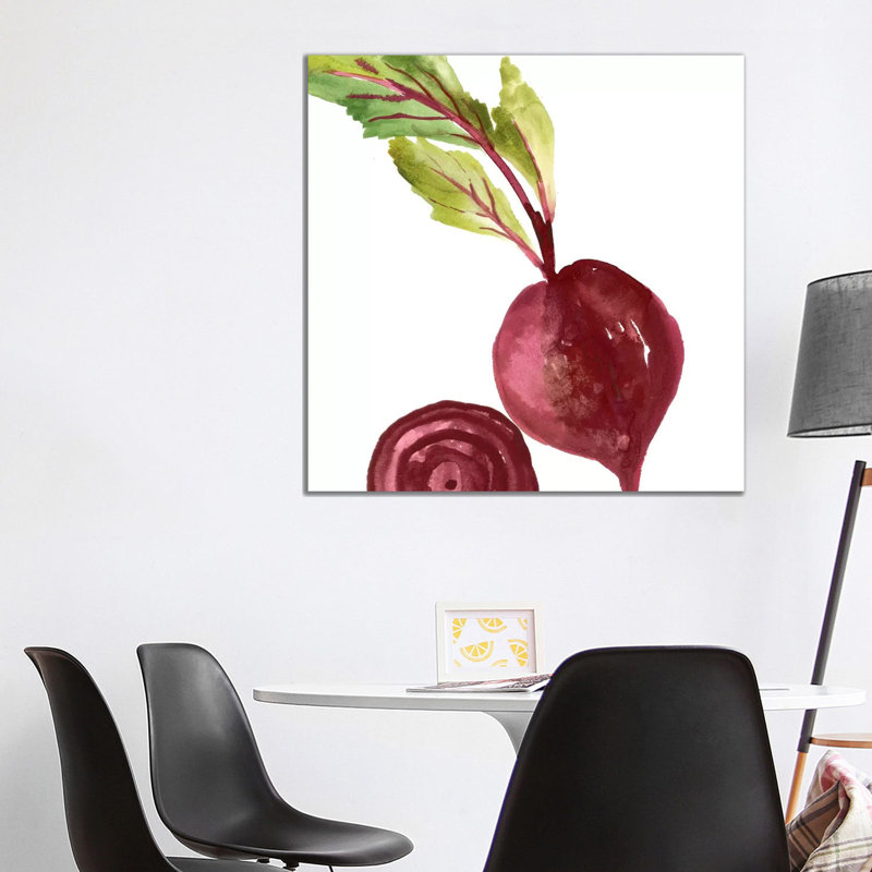 Beet 1 Piece Wrapped Canvas Painting, 93.98 cm H x 93.98 cm W x 1.91 cm D