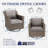 Jenesys Outdoor Swivel Glider Chairs & Side Table Set - Durable, Comfortable For Patios & Backyards-2083858719