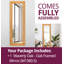 Frazier Solid Wood Rectangle Wall Vanity Mirror-17854383