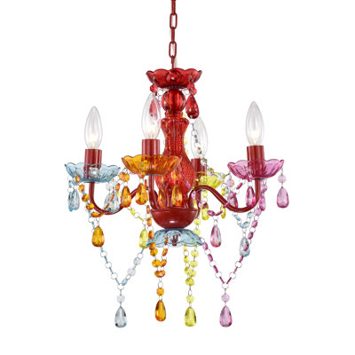 Jenifry 4 - Light Dimmable Empire Chandelier