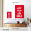 Tergel Keep Calm And Just Smile-108454049