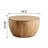 Ceferino Coffee Table,Bucket Shaped Storage Table,Wood Frame-1026736424-1053340087