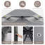 Yardgrace 10'X10' Soft-top Double-Roofed Steel Patio Gazebo-122447115
