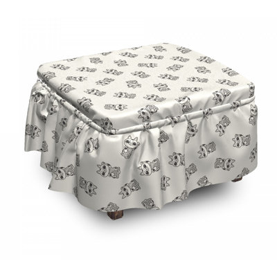 Ottoman Slipcover