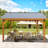 14.5 Ft. W X 11 Ft. D Solid Wood Patio Gazebo-71578380