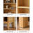 71" Farmhouse 5-Tier Tall Bookcase – Adjustable Shelves, Wooden Open Storage Unit