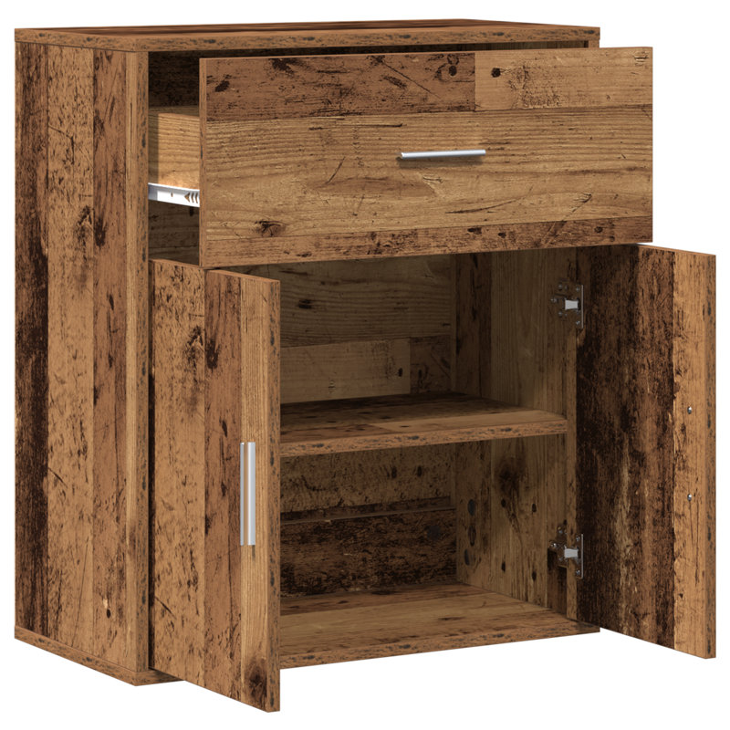Sideboard, 70cm H x 60cm W x 31cm D, Artisan Oak