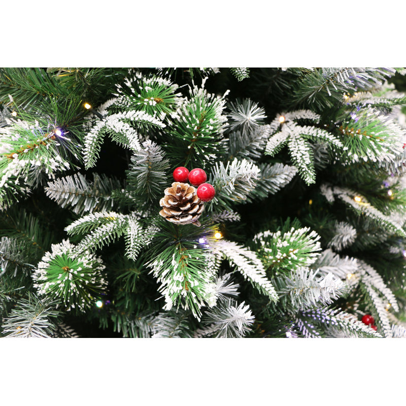 Arbre de Noël artificiel pin vert Super Dua, Hauteur 6 pi