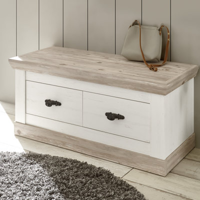 Saybrook Upholstered Bench with Drawers