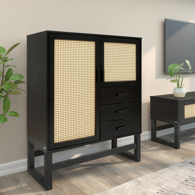 Divina 90cm Solid Wood Sideboard