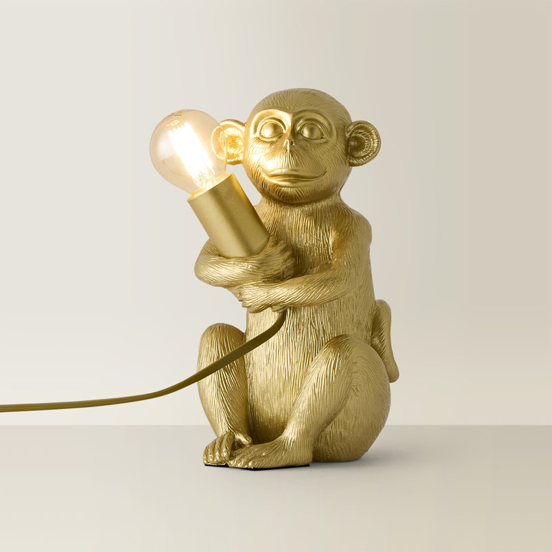 Driffield Lamp Base Lamp, Gold, No Bulb