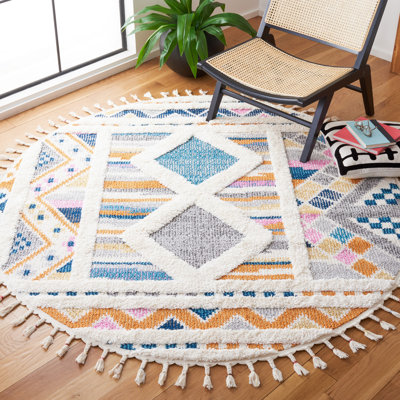 Moroccan Fringe Shag Performance Moroccan Rug