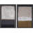 Minimal Landscape " Gray Brown Pastel Geometric Color Blocks Abstract Shapes Art Contemporary " 2 - Pieces-92285673-92285674